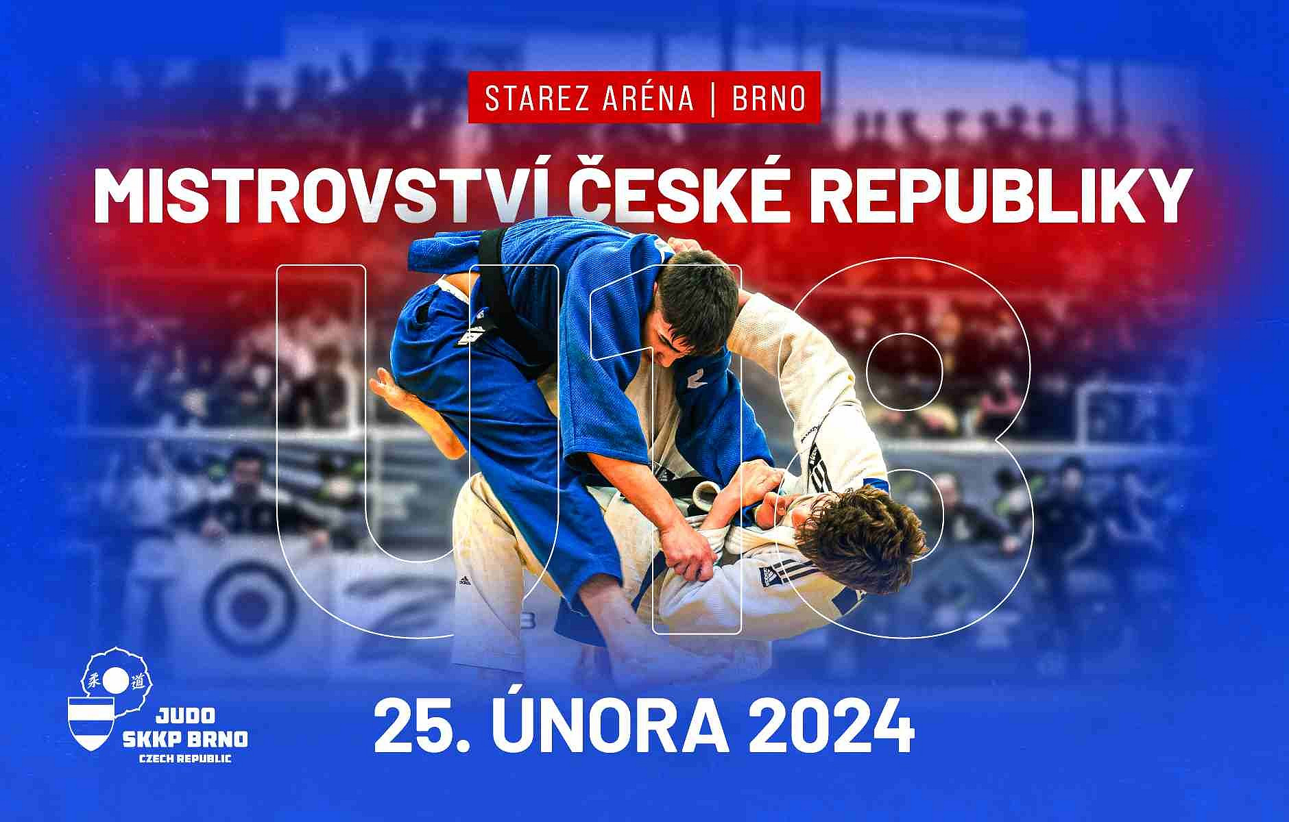 Pozvánka na MČR dorostu v judu v brně 25. 2. 2024
