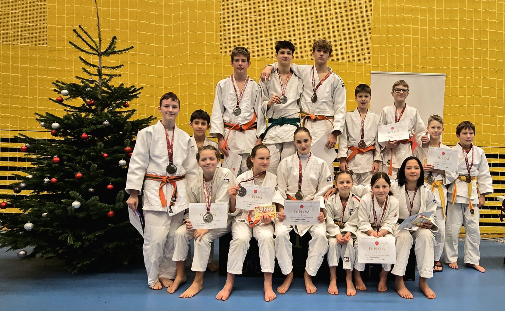 Soutěž v judu Pražský adventní pohár 14.12.2024 - T.J. Sokol Praha Vršovice