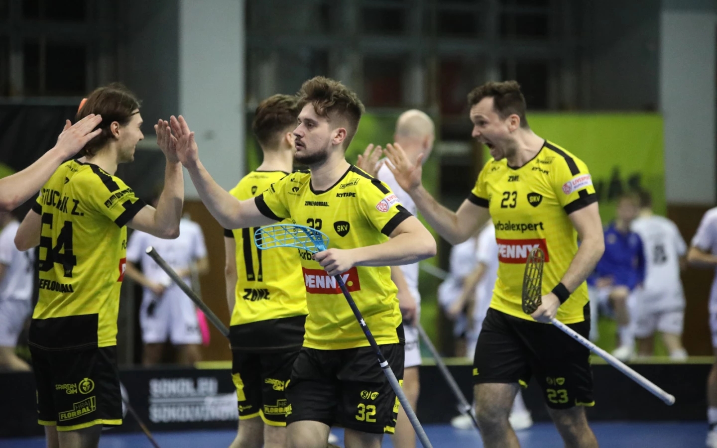 Sokolov SKV z T.J. Sokol Praha Krlovsk Vinohrady v zvru udreli veden a porazili v Rieger Arn Karlovy Vary 6-5 6. 2. 2025.jpg