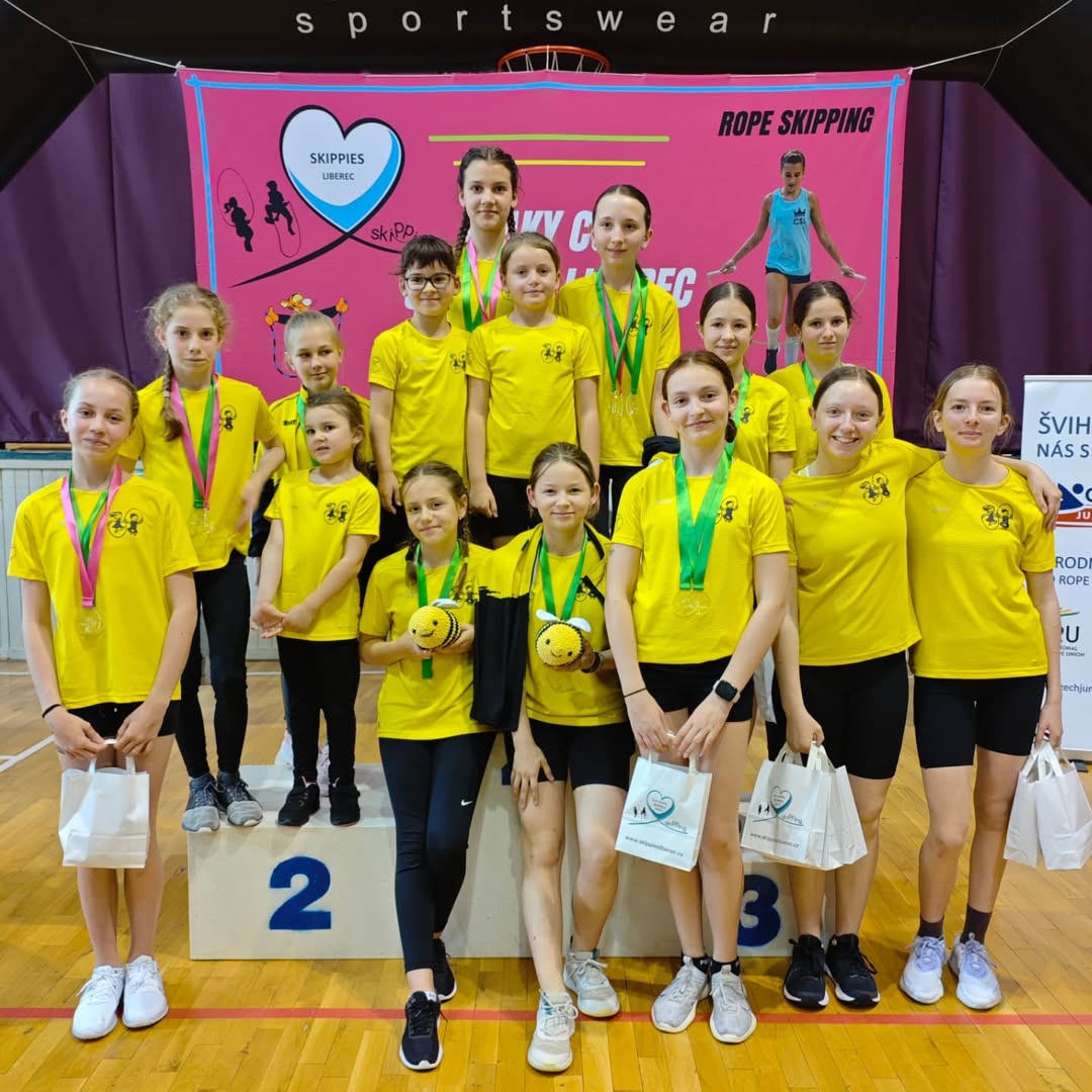 Sout ve skkn pes vihadlo Maky cup 2025 v Liberci 3.5.2025 - Skipping Buddies z T.J. Sokol Libe -10.jpg