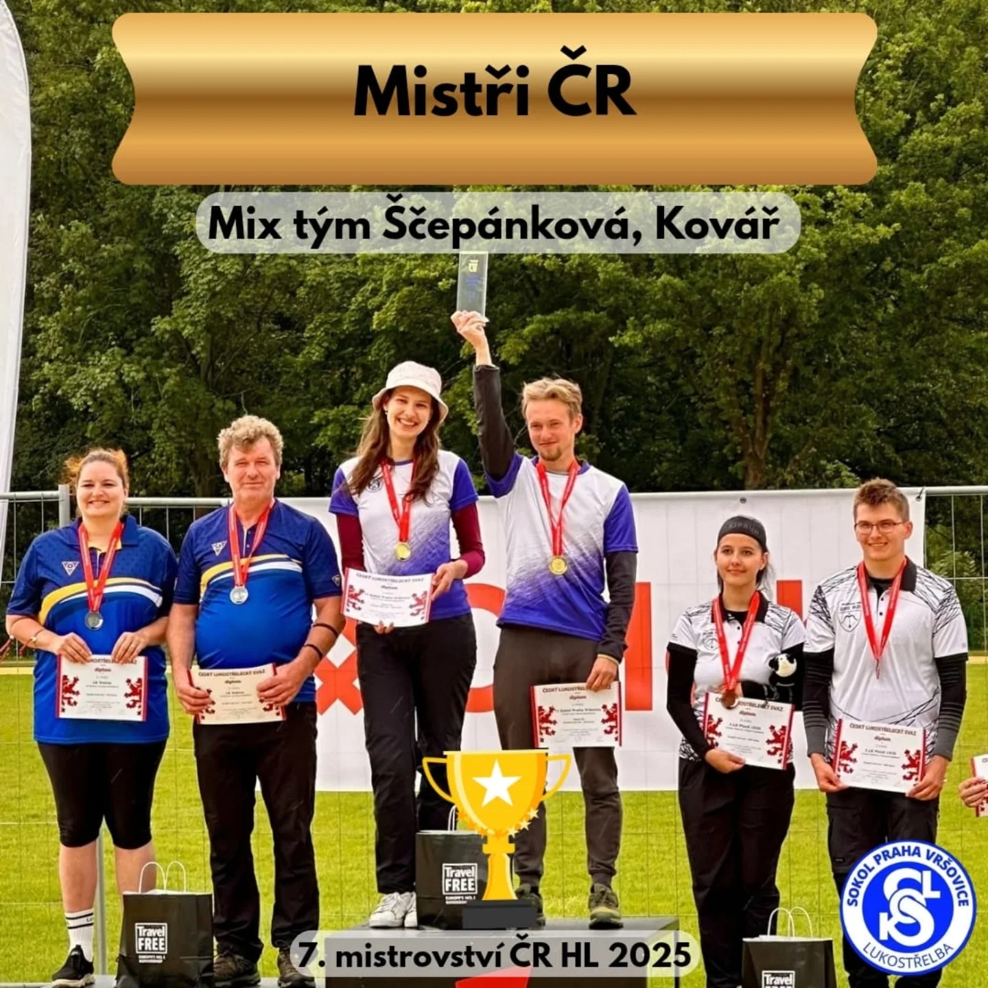 7. MR Hladkovch luk 1.-3.8.2025 - Mix tm epnkov, Kov z lukostelby T.J. Sokol Praha Vrovice.jpg