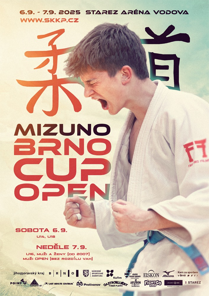 34. ronk mezinrodnho turnaje JUDO - esk pohr MIZUNO BRNO CUP OPEN U14, U16, U18, mui a eny  6.-7. 9. 2025.jpg