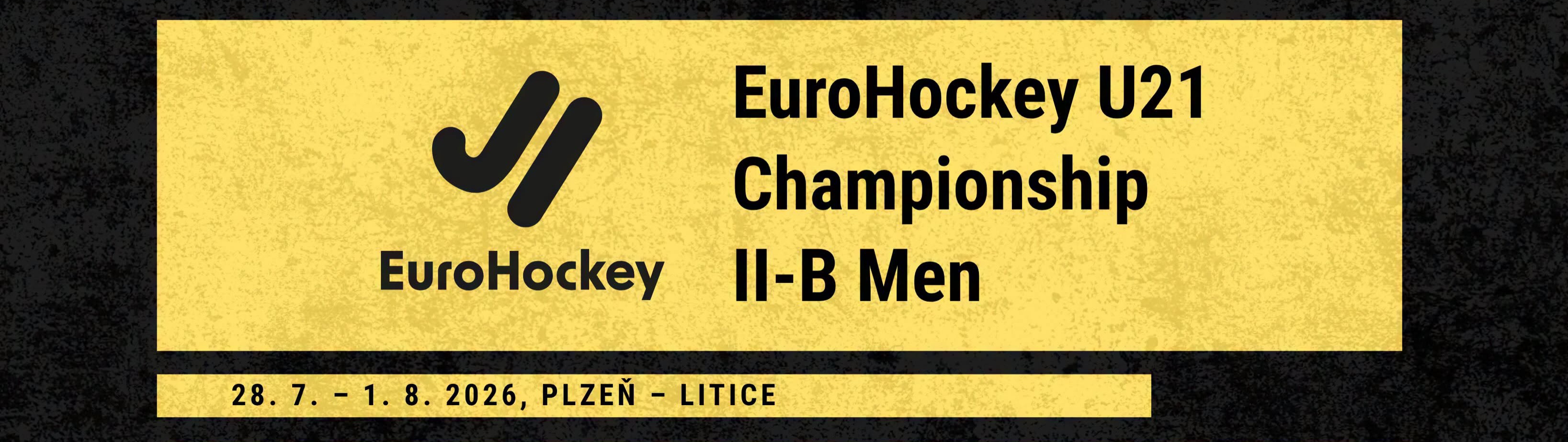 Mistrovstv� Evropy junior� do 21 let v pozemn�m hokeji (divize II-B) 2026 v Plzni - Litic�ch 28.7.-1.8.2026 - banner.jpg